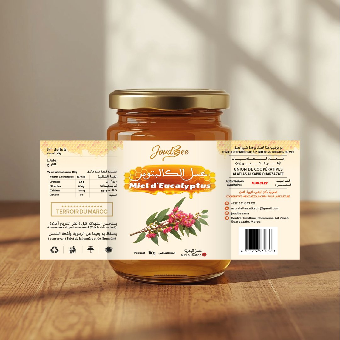 Miel Eucalyptus de Joudbee